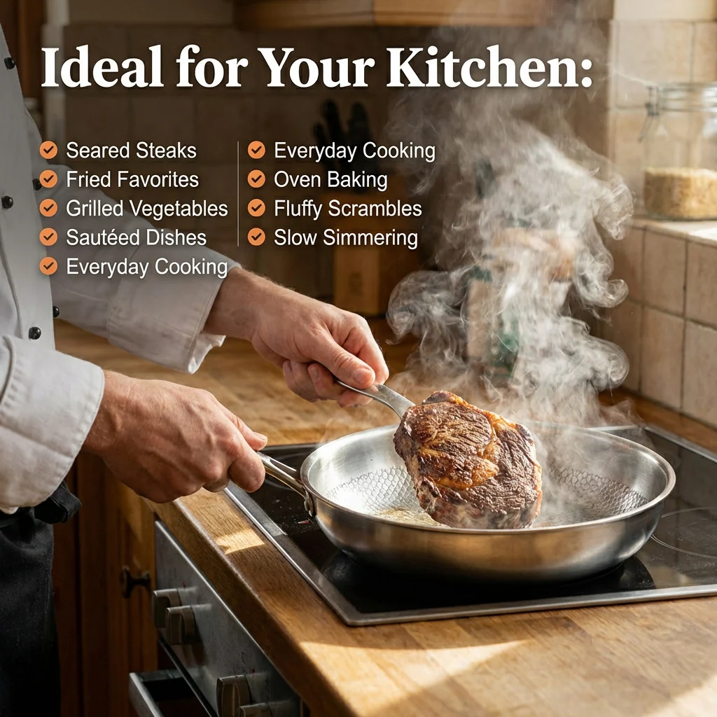 Pure Titanium Chef’s Bundle + FREE LIDS - Image 4
